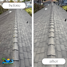 Professional-Asphalt-Shingle-Roof-Soft-Wash-Algae-Removal-Completed-in-Manhattan-Beach-CA 1